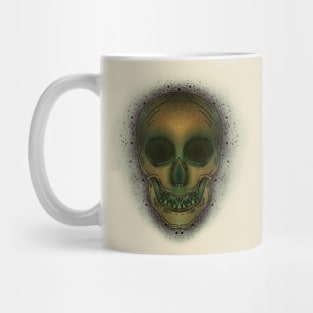 Halloween skull spooky style 1 Mug